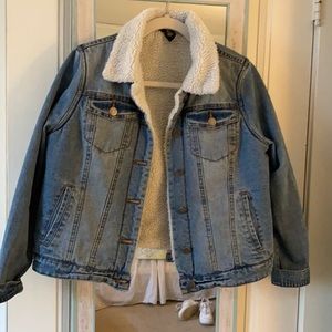 Women’s Sherpa Denim Jacket